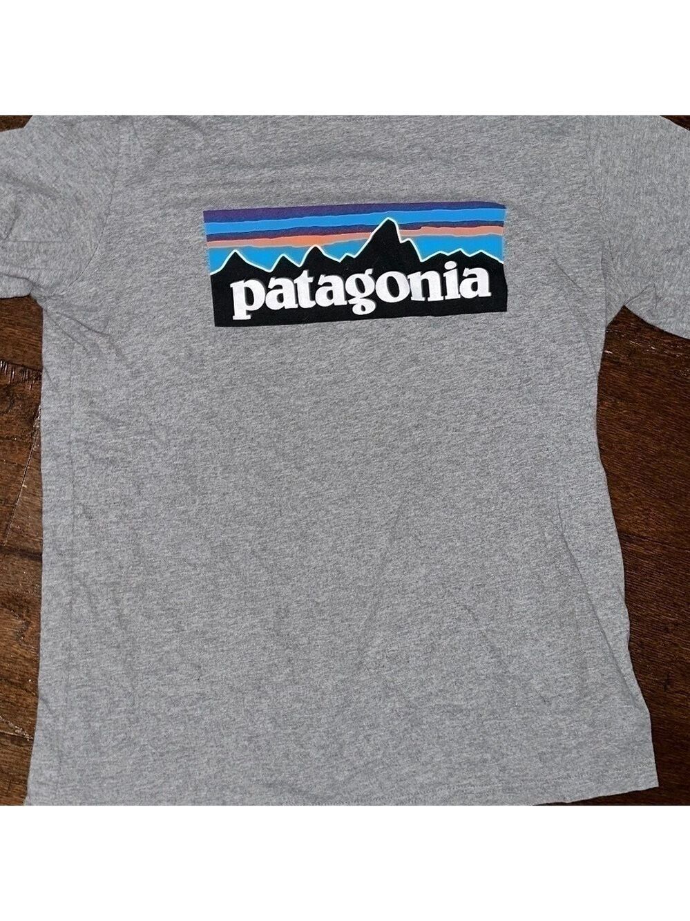 Patagonia Fitz Roy Logo Gray T-Shirt Youth
XL / Women's XS - Picture 4 of 4